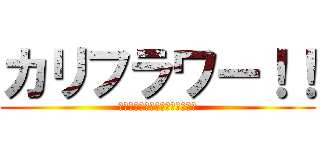 カリフラワー！！ (カカッカリッカリフラワ、ワワッ)