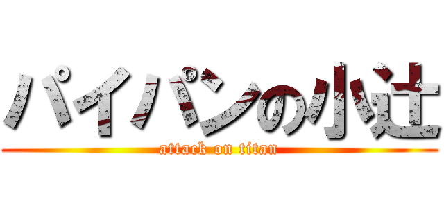 パイパンの小辻 (attack on titan)