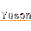 Ｙｕｓｏｎ (WE UNITE AS ONE)