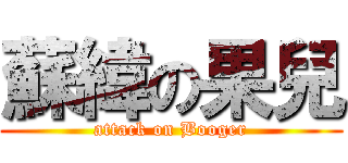 蘇緯の果兒 (attack on Booger)