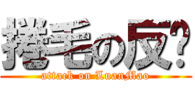 捲毛の反击 (attack on LuanMao)