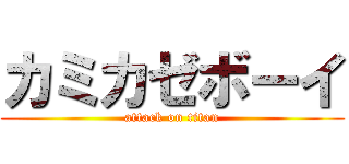 カミカゼボーイ (attack on titan)