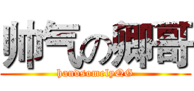 帅气の卿哥 (handsomelyQG)