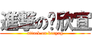 進撃の吳欣宜 (attack on karyng)