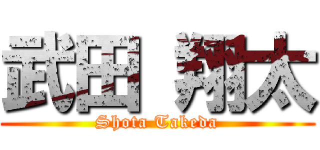 武田 翔太 (Shota Takeda)