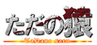 ただの猿 (TaDano saru)