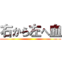右から左へ血 ()
