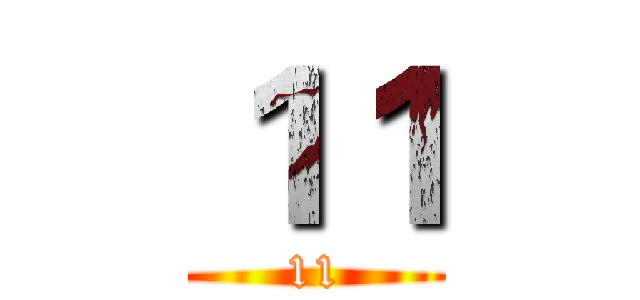 １１ (11)