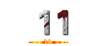 １１ (11)