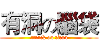 有洞の腦袋 (attack on titan)
