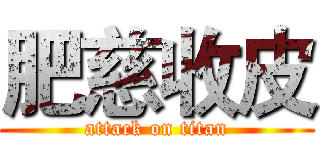 肥慈收皮 (attack on titan)