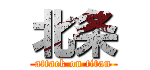 北条 (attack on titan)