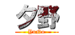 夕野 (YuNo)