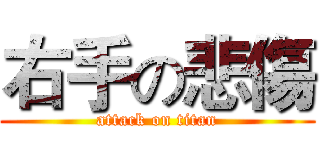 右手の悲傷 (attack on titan)