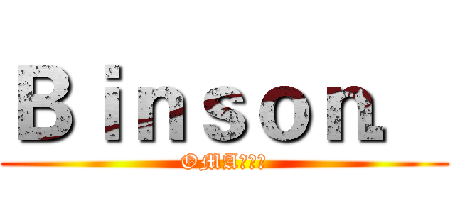 Ｂｉｎｓｏｎ． (OMA皇后區)