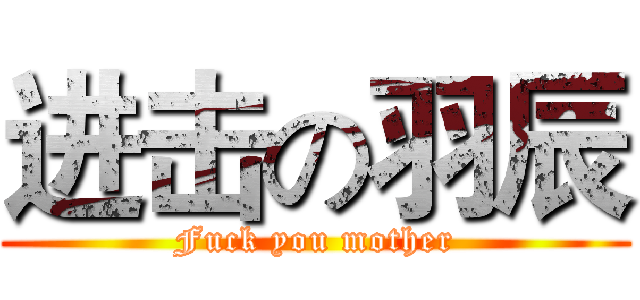 进击の羽辰 (Fuck you mother)