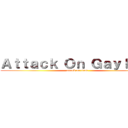 Ａｔｔａｃｋ Ｏｎ Ｇａｙｌｉｏｎ (attack on titan)