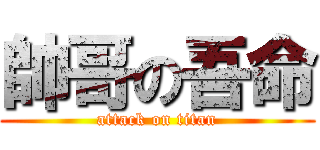 帥哥の吾命 (attack on titan)