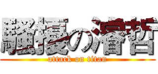 騷擾の濬哲 (attack on titan)