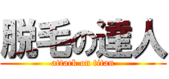 脱毛の達人 (attack on titan)