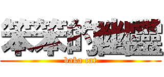 笨笨的幽靈 (baka cat)