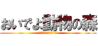 おいでよ動物の森 (もうあなたは逃げられない)