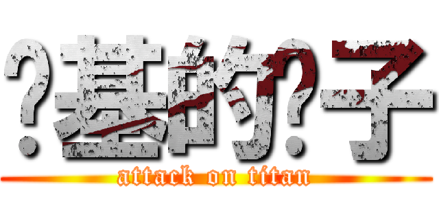 搞基的傻子 (attack on titan)