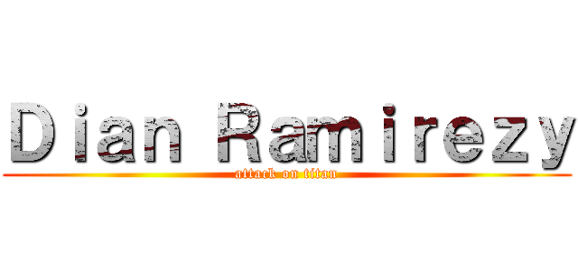 Ｄｉａｎ Ｒａｍｉｒｅｚｙ (attack on titan)