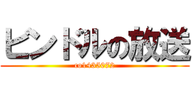 ビンドルの放送 (co1435072)