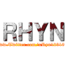 ＲＨＹＮ (www.Twitter.com/xRyn123101)