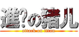 進擊の猪儿 (attack on titan)