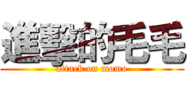 進擊的毛毛 (attack on momo)