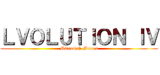 ＬＶＯＬＵＴＩＯＮ ＩＶ (Mitsubish Motors)