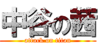 中谷の茜 (attack on titan)