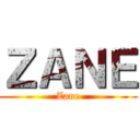 ＺＡＮＥ (Zane)