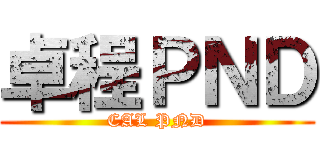 卓程ＰＮＤ (CAL PND)