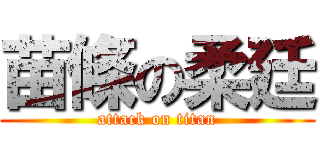 苗條の柔廷 (attack on titan)