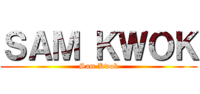 ＳＡＭ ＫＷＯＫ (Sam Kwok)