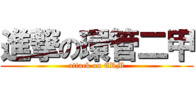 進撃の環管二甲 (attack on ERM)