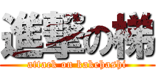 進撃の梯 (attack on kakehashi)