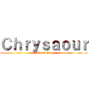 Ｃｈｒｙｓａｏｕｒ (About Me)