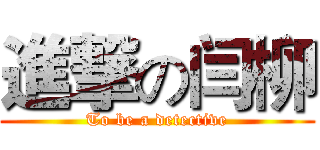 進撃の闫柳 (To be a detective)