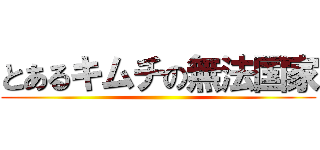 とあるキムチの無法国家 ()