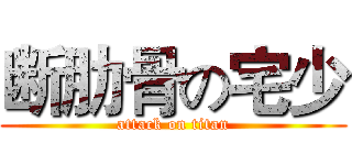 断肋骨の宅少 (attack on titan)