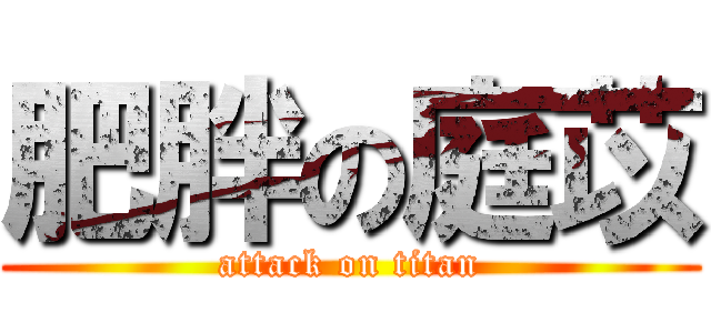 肥胖の庭苡 (attack on titan)