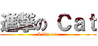 進撃の Ｃａｔ (I like ass)