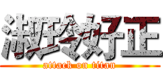 淑玲好正 (attack on titan)