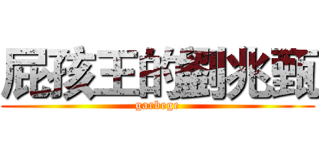 屁孩王的劉兆甄 (garbege)