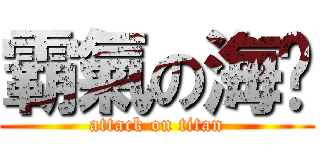 霸氣の海权 (attack on titan)