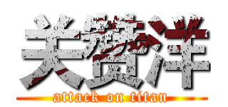 关赞洋 (attack on titan)